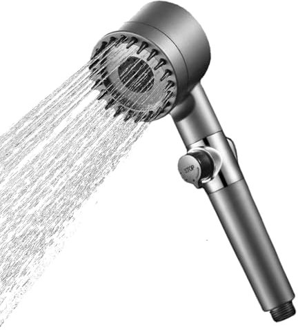 Druckduschköpfe,Hochdruckduschkopf | 3-Duschkopf, kraftvolles Waschen mit Filter - Handbrause-Filterköpfe, effektiv für Badezimmer