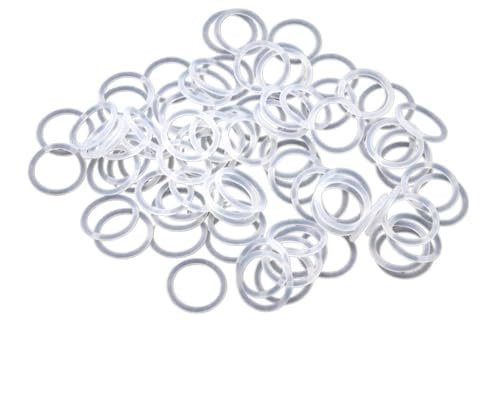 Joints toriques en caoutchouc 10 pièces joint torique en silicone blanc CS 1,5 mm OD 5~80 mm rondelle étanche de qualité alimentaire ronde en forme de O joint en caoutchouc silicone joint torique jo