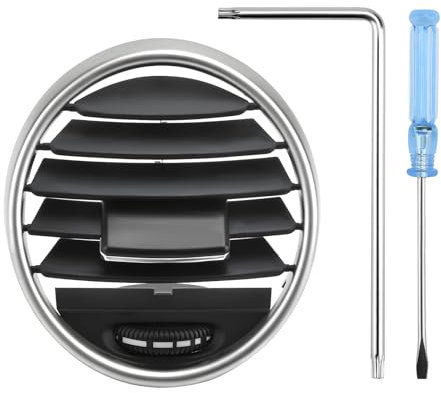 Automkt A/C Lüftungsgitter-Set, Schwarz, passend für Mercedes Benz GL X164 GL 550 450 350 W164 ML 500 350 300 63, ersetzt 1648302154, Lüftungsgitter für Klimaanlagen, Grill