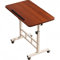 fukixuz Mobiler Betttisch auf Rollen,Faltbarer Laptoptisch Beistelltisch,Computertisch aus Holz, Laptoptisch & Nachttisch mit Rollenfür Wohnzimmer, Schlafzimmer, Büro,Bett,Sofa(B,60 * 40CM)