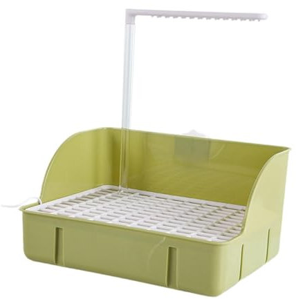 Gralara Bird Automatic Bath Shower, Pappagallo Piscina da Bagno per Animali, Verde