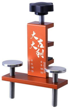 Inkoby Clip de Posicionamiento para Instalación de Puertas de Gabinetes de Carpintería Abrazadera de Puerta de Armario de Aluminio Ajustable Herramientas para Carpintería A