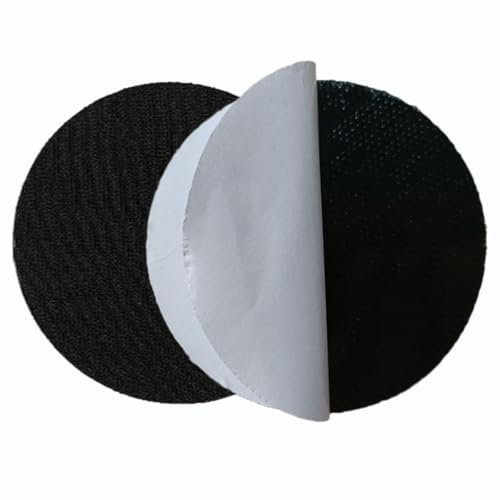 HOTCKB 2 Pièces Disque Auto-agrippant Adhésif 150mm Plateaux Ponçage avec Autocollant Rond 6 Pouces Plateau Polisseuse