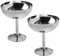 Blogiiup Eiscremebecher, 2 PCS -Eisschalen Edelstahl Resevery Luxury Creative High Cup Dessertschalen zum Servieren, Schüssel, Schüssel