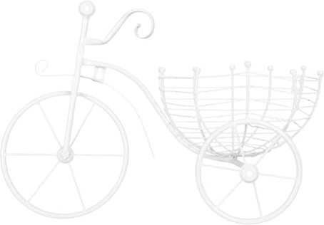 Toddmomy Wand-Fahrrad-pflanzgefäß Langlebiges Pflanzgefäß Kreatives Pflanzgefäß Praktisches Robustes Blumentopf Blumenbehälter Korb für Balkon Fenster Innen und Außenbereich