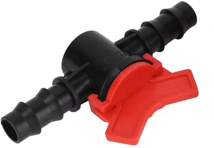 Mehrzweck-Absperrventile, Zubehör für 8 mm und 10 mm Schlauchanschluss, tägliche Bewässerungssysteme, 2 Stück