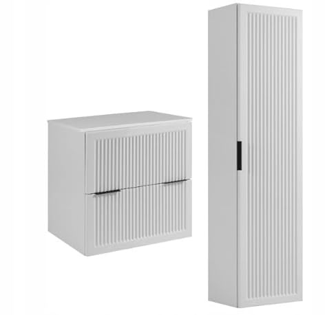 Rodan Moderne Möbel - Schrank Weiß - Möbelstück - Bastelregal – Bastelplatte 60 cm + 60 cm
