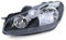 Carparts-Online Scheinwerfer Schwarz mit LWR Motor Links für VW Golf 6 VI 1K 08-14