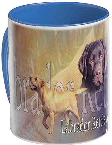 Tassen (B) Bleu Hund Labrador Retriever