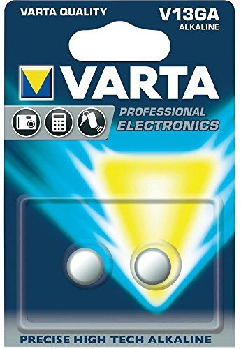VARTA Lot de 20 Piles Bouton Varv13GA 1,5 V 125 mAh