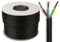 10 Meters of Black 2.5mm 24 Amp 3183Y 3 Core Flexible Cable
