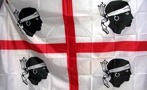 Flagge Sardinien Wirtschafts-Innenraum 4 Mori Region Sardinia Flag