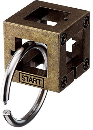 Bartl 515014 Huzzle Cast Box - Hochwertiges Metall-Puzzle