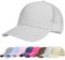 UMIPUBO Mesh Baseball Cap für Damen Basecap Outdoor Sport Mütze Lässig Baseballkappe Nettokappe Schachtelhalm Baseballmütze (Weiß)
