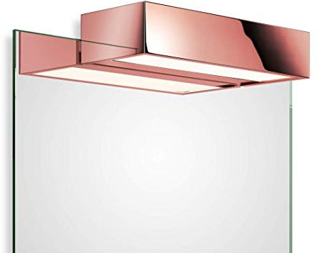 Decor Walther Box Spiegelaufsteckleuchte LED, rosegold - 25 cm - 3.000 K