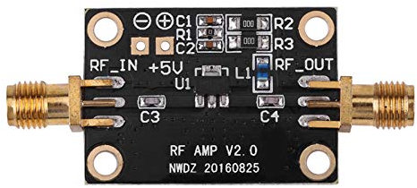 21DB Verstärkermodul Geräuscharm High-Linearität High Gain Wideband 0.01-4GHZ für HAM Radio RTL SDR LNA