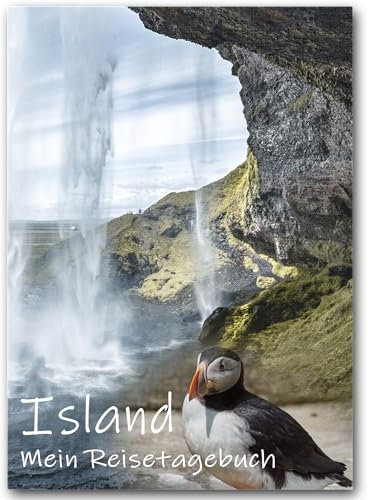 Calmondo Reisetagebuch Island zum Ausfüllen | Tagebuch mit viel Abwechslung, spannenden Aufgaben, tollen Fotos uvm. | gestalte deinen individuellen Reiseführer für Skandinavien | Geschenkidee