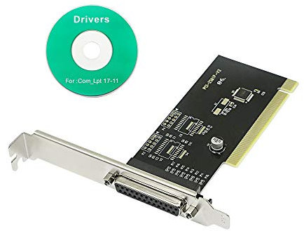 CERRXIAN PCI-Parallelport-Adapterkarte - 1-Port DB25 LPT-Druckerport-Controller