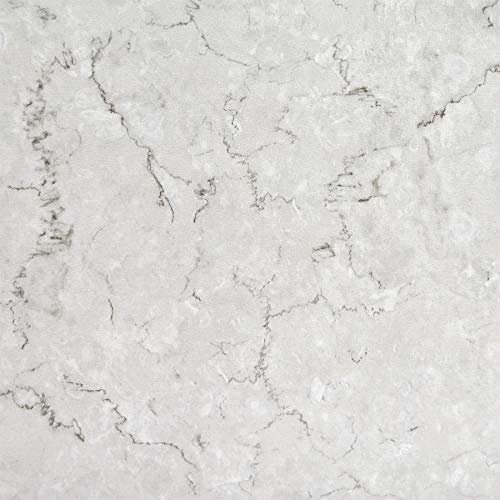 Floor Tiles Self Adhesive Vinyl Flooring Kitchen Bathroom Marble Effect White