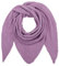 Ever Bloom Damen Schal, Strick Dreieck Schale, Weiches Dreieckstuch, Leichter Strickschal, Halstuch für Frauen und Mädchen Lang, Einfarbig 195 * 80 cm, Schal Farben:Lila