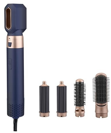 My Wave - Cepillo Moldeador Estilizador 5 en 1 con Tecnología Coanda y Motor 1000W | 2 Velocidades + 3 Configuraciones de Calor | Incluye 5 Accesorios | Iónico Antifrizz