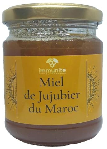 Miel de Jujubier (sidr) du Maroc 250g Poids net - immunite BOOSTER