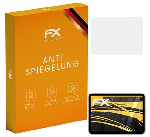 atFoliX Displayfolie kompatibel mit Apple iPad 2022 Schutzfolie, entspiegelnde und stoßdämpfende FX Folie (2X)
