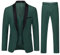 YOUTHUP Abito Uomo Slim Fit 3 Pezzi Abiti da Sposa Elegante Cerimonia Shawl Lapel Smoking Blazer Pantaloni Panciotto
