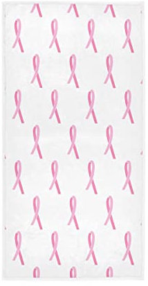 Rosa Band Muster National Brust Handtücher Weiche Leichte Baumwolle Gesichtshandtuch Badezimmer Strand Hotel Spa Küche Geschirrtuch 76,2 x 38,1 cm