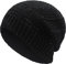 ZLYC Damen-Beanie, Farbe: Schwarz, Einheitsgröße