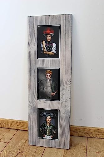 Black Forest Schwarzwaldbilder auf Holz „Anita“ 60 x 20 x 1.5 cm Design trifft Geschichte, eine perfekte Kombination aus modern und rustikal. (Originale von Sebastian Wehrle)