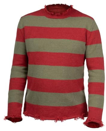 Maskworld Freddy - Alptraum - Nightmare Pullover - Signature Edition - Kostüm-Accessoire für Halloween, Karneval & Motto-Party