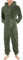 KONG JIMFAN Herren Thermounterwäsche Set Rollkragenpullover Herren Winter Thermo - Leggings Motorradhose Herren Thermowäsche Winter Unterwäsche Fahrrad Bekleidungs Herren(2-Army Green,XXL)