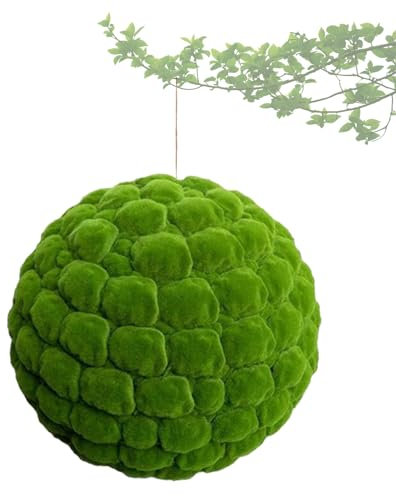 ATYUJKB Buchsbaumkugel Künstlich Dia 40cm, Buchsbaum Kugel Formschnitt, Dekorative Bälle des Grünen, Künstliche Topiariesartificial Topiary Kugel, Formschnittkugel für Die Haustür