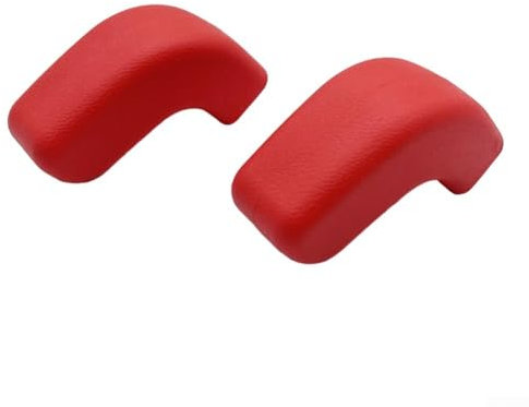 Resistente all'invecchiamento e ai graffi Paraurti Anteriore Gancio di Traino Coperture per Wrangler Per JK Per 2007 2023 (rosso)
