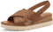Tamaris Femme Damen 1-28251-44 Sandale cale, Marron Cognac, 39 EU