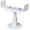 2 soportes de radiador de aluminio, soporte de radiador de resistencia a la niebla de sal para el hogar, soporte ajustable en altura ajustable (ajustable de 11 a 16 cm)