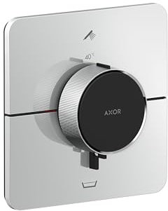 hansgrohe Thermostat Axor ShowerSelect ID UP, f 2 Verbr., softsqua, brush. bla vc