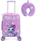 HTgroce Valise Enfant, Bagage à Main Rosé pour Enfants Filles, Cabine Enfant Licorne, Valise Enfant Roulette avec 4 Roues