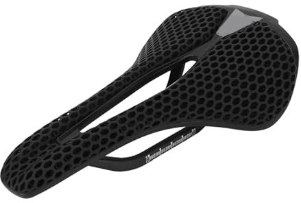 Tbest Fahrradsattel, 3D-gedrucktes Radfahren, Rennradkissen, Fahrradsitz, Ersatz-Fahrradsitzkissen, Stoßdämpfend, für Rennräder, Mountainbikes