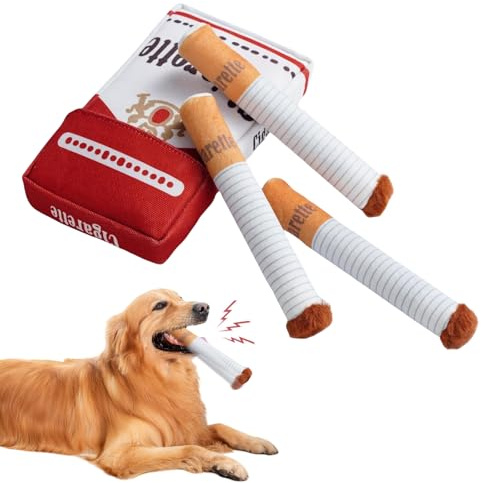Wekuw Interaktives Hundespielzeug Quietschend Welpenspielzeug | Plüschtier für Hunde Abnehmbares Design Hundespielzeug Welpen Kuscheltier Quietschspielzeug Hund für Hunde Jeden Alters