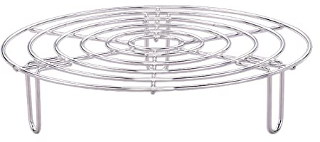 Kochkühlgitter aus Edelstahl, zum Dämpfen von Lebensmitteln in Töpfen, 16,3 cm, 29,1 cm, 24,1 cm, 24,9 cm, 27,9 cm, 27,9 cm, Untersetzer