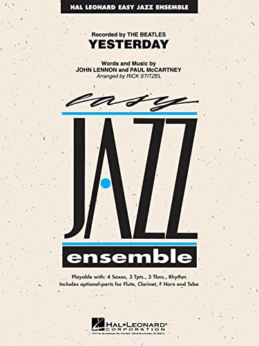Yesterday - Easy Jazz Ensemble Series