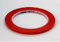 3M 471 Blue, Red, Yellow Colours 33 Meters Vinyl Tape for Decoration, Craft, Masking, Marking with Width Variations (Red, 3mm)