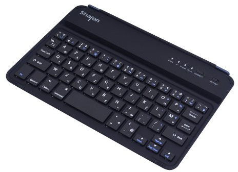 Sharon iPad Mini Case Smart Cover Clavier-Bluetooth (AZERTY Français) de