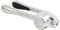 Sabatier Professional Presse-ail manuel en argent – Outil de cuisine manuel pour clou de girofle et gingembre professionnel, design coloré, solide poignée commerciale