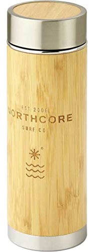 Northcore Bamboo Stainless Steel Thermos Flask 360ml