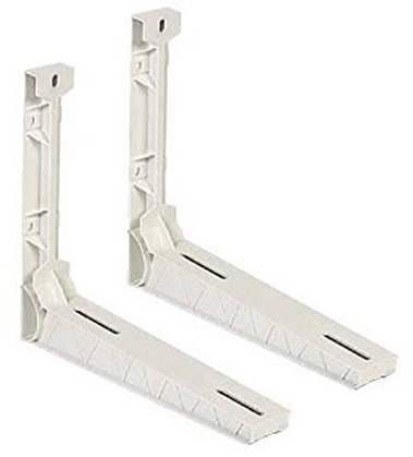 Vecam - Soporte para aire acondicionado, 520 x 450 mm, de poliamida, 2 unidades