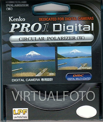 Kenko Pro1 D Circ-Polar Filtro 58 mm, Nero