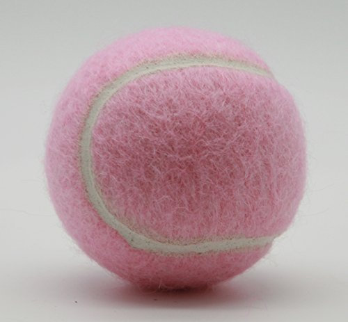 Price's Pastel Colour Type 2 Tennis Balls Made in the UK (1 x Pale Pink)